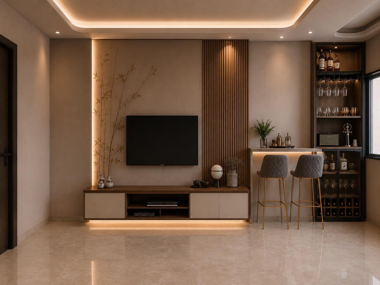 Luxury villa interior design