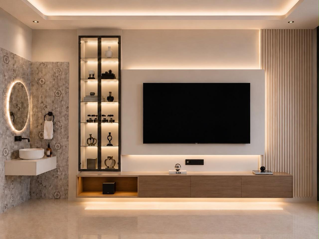 Luxury villa interior design